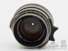 Afbeelding in Gallery-weergave laden, Not sold out, email for info how to order | Leica Summilux 35mm 1.4 Titan