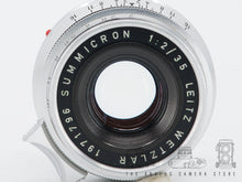 Afbeelding in Gallery-weergave laden, Leica Summicron-M 35mm 2.0 &#39;8 Elements&#39;
