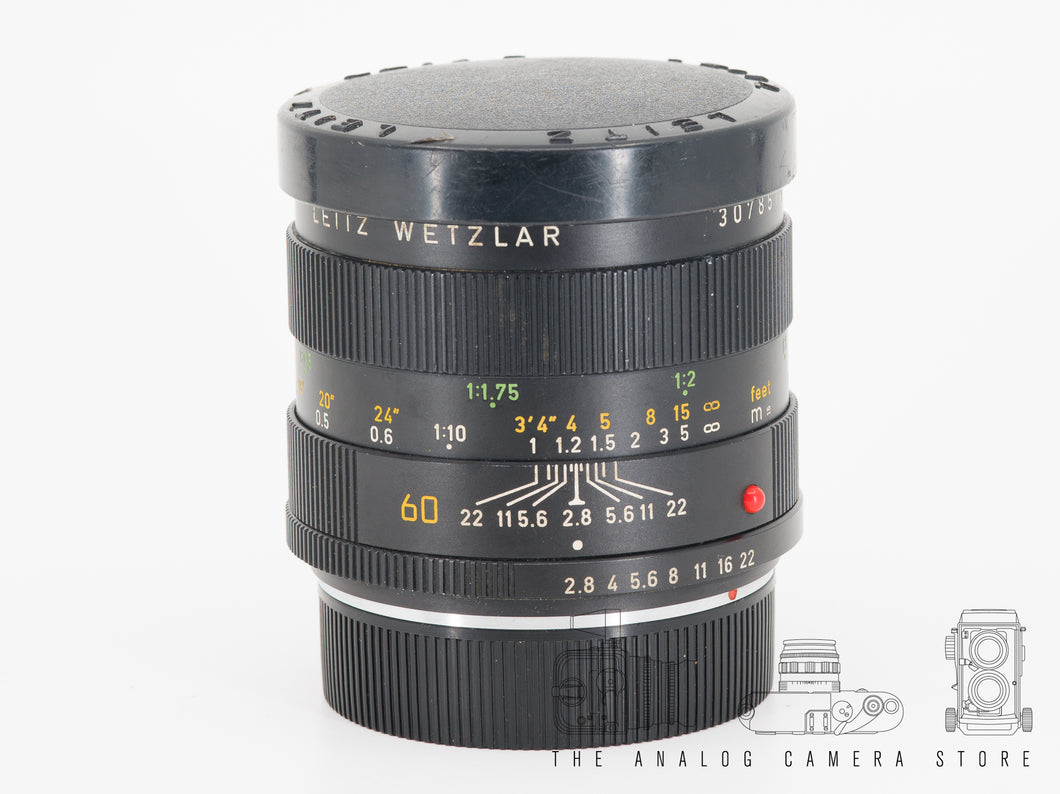 For sale after CLA | Leica Elmarit-R 60mm 2.8 | 3 CAM
