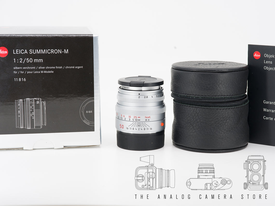 Leica Summicron-M 50mm 2.0 V silver | 11816