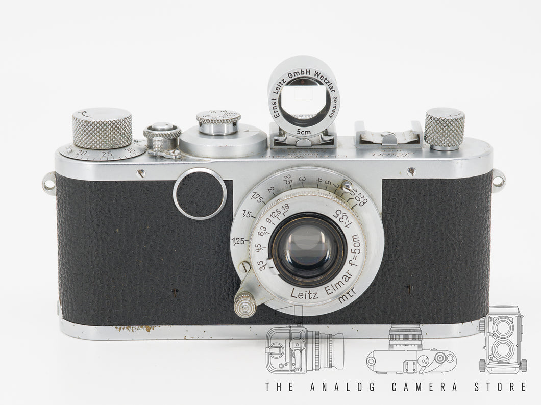 Leica Ic + Elmar 50mm 3.5 + finder