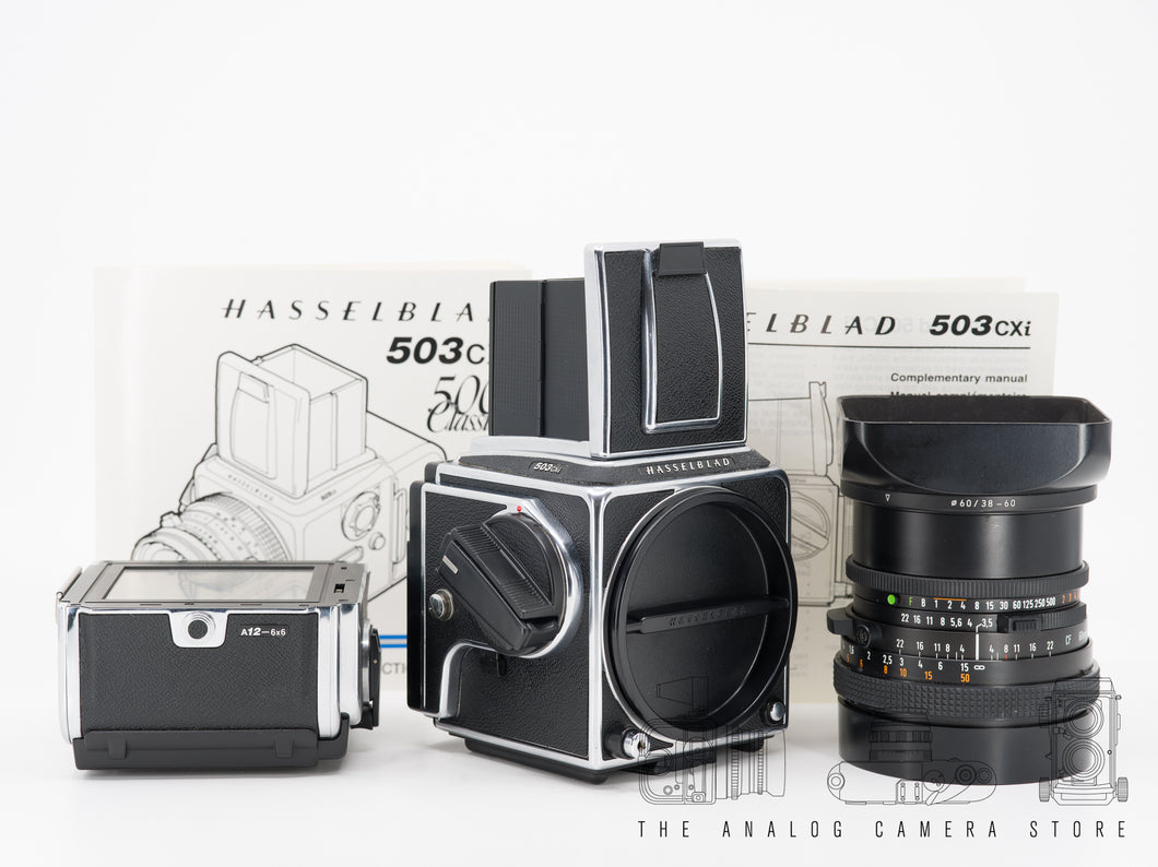 Soon for sale | Hasselblad 503CXi + CF 60mm 3.5 + A12
