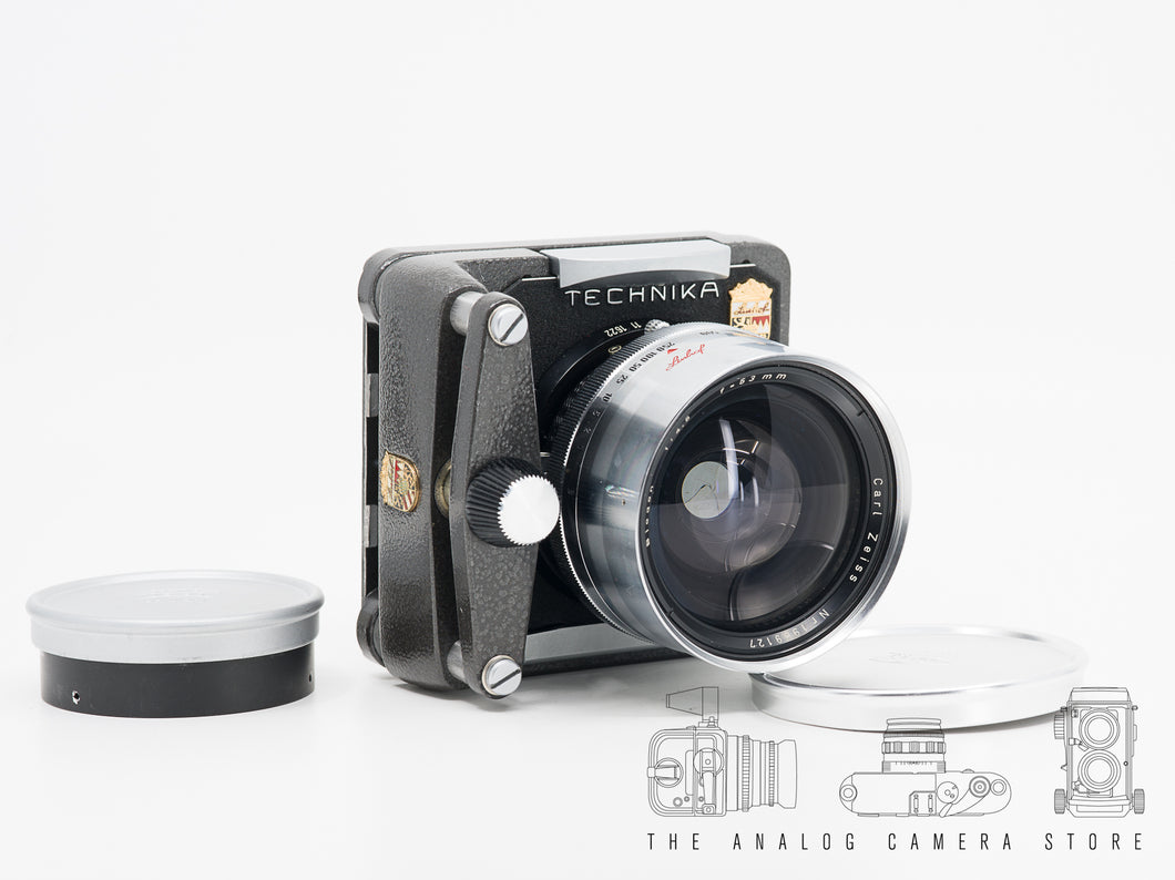 Carl Zeiss Biogon 53mm 4.5 for Linhof 6X9 + wide angle focusing aid