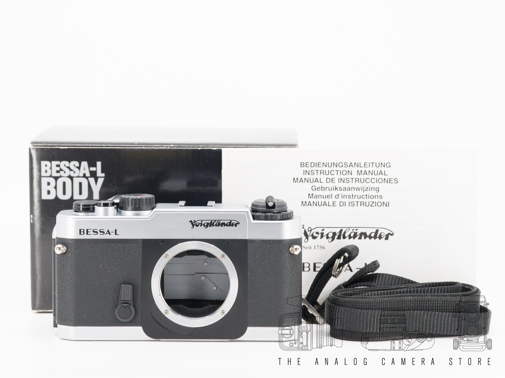 Voigtlander Bessa Lボディのみ Voigtlander Bessa-L | BOXED – The