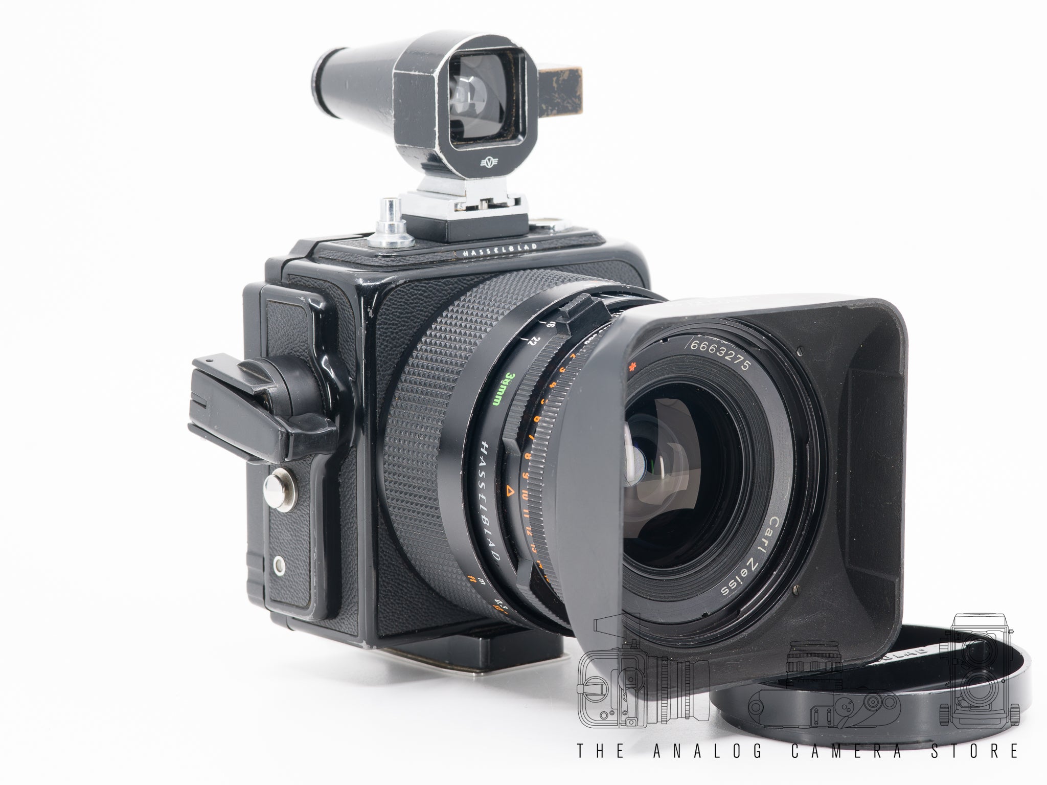 【動作確認済み】HASSELBLAD SWC/M 38mm 1:4.5#1155 動作確認済み】HASSELBLAD SWC/M 38mm 1:4.5#1155