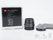 Afbeelding in Gallery-weergave laden, Leica Summarit-M 50mm 2.5 6 bit | BOXED
