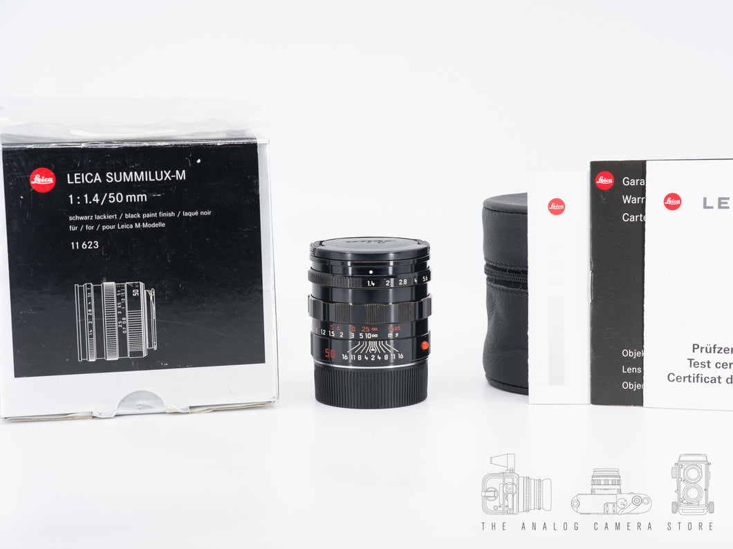Leica Summilux-M 50mm 1.4 Black paint Millenium | 11623