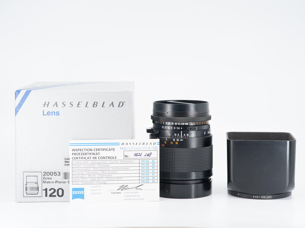 Hasselblad Carl Zeiss Makro-Planar CF 120mm 4.0 | BOXED