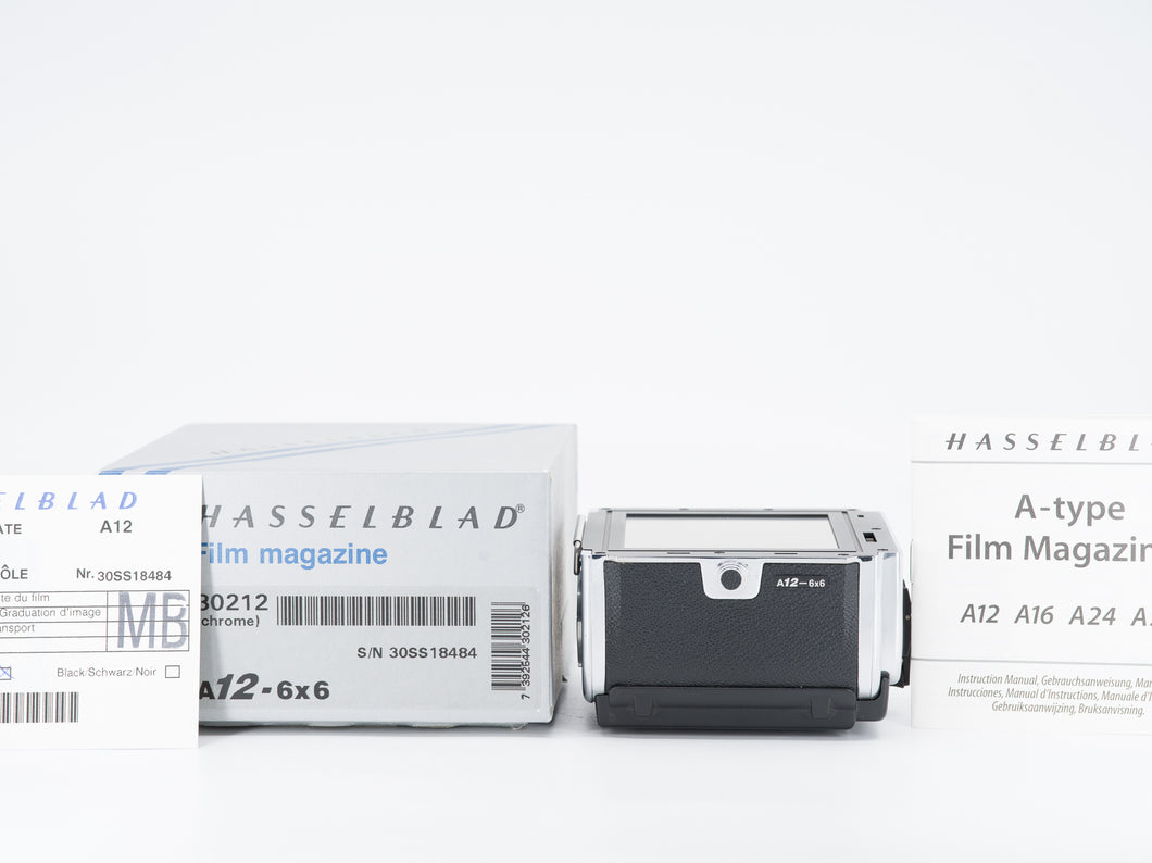 Hasselblad A12 silver | 30212 | BOXED