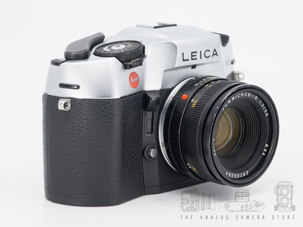 Leica R8 + Leica summicron-R 50mm 2.0 E55 ROM