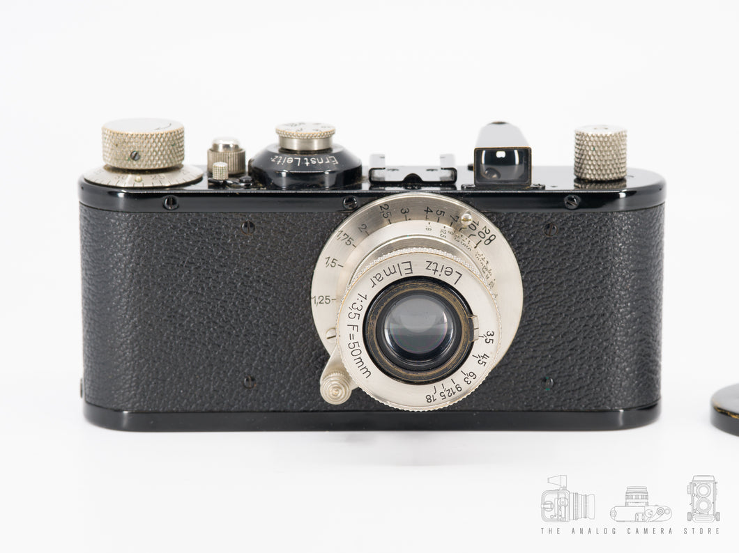Leica standard + Elmar 50mm 3.5