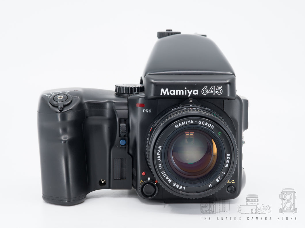 Mamiya 645 Pro + Sekor C 80mm 2.8 N