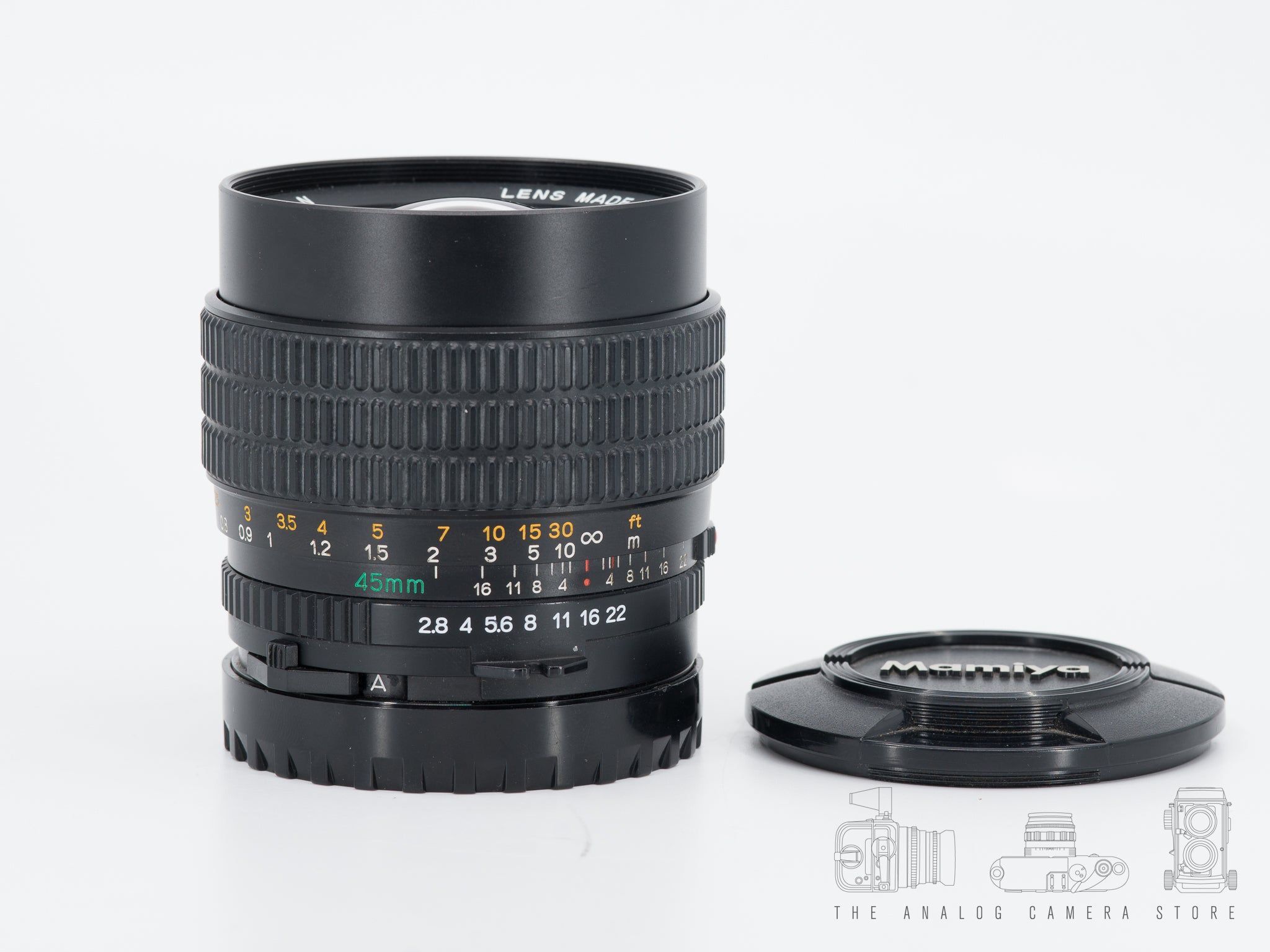 Mamiya-Sekor C 45mm 2.8 N for Mamiya 645 – The Analog Camera Store