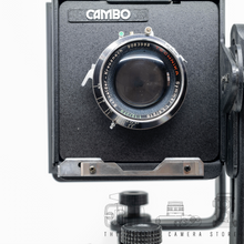 Afbeelding in Gallery-weergave laden, Cambo 4x5 + Schneider Symmar 210mm 5.6 + 1 casette | READ
