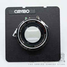 Load image into Gallery viewer, Cambo 4x5 + Schneider Symmar 210mm 5.6 + 3 casettes
