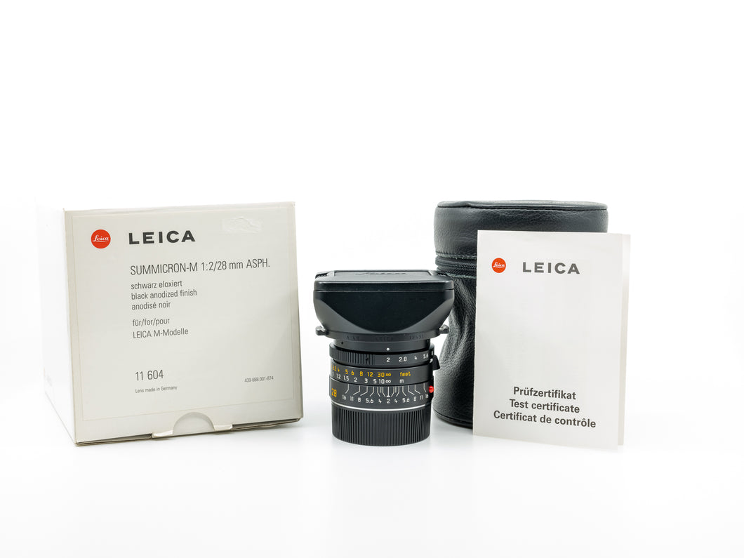 Leica Summicron-M 28mm 2.0 asph V1 | 11604