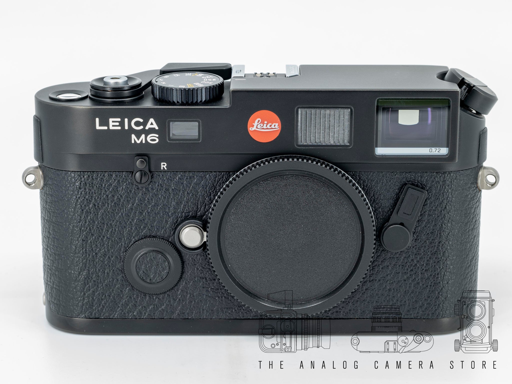 Leica M6 TTL 0.72 Black – The Analog Camera Store