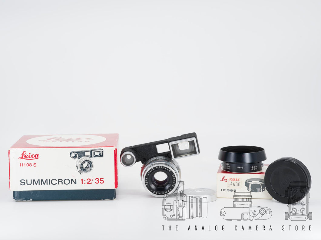 Leica '8 elements' Summicron-M 35mm 2.0 Goggles