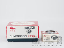 Load image into Gallery viewer, Leica &#39;8 elements&#39; Summicron-M 35mm 2.0 Goggles
