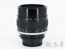 Afbeelding in Gallery-weergave laden, Nikon Nikkor AI/S 105mm 1.8
